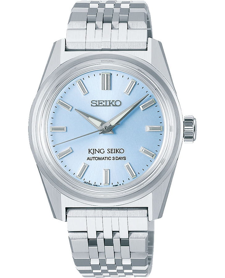 Часы Seiko King Seiko SDKS027 — мужские, голубой