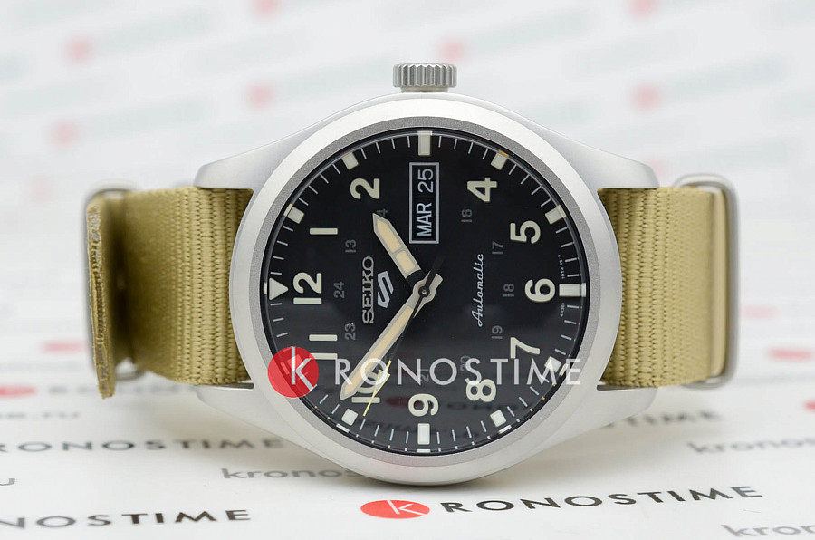 Часы Seiko 5 Sports Field series SRPG35K1 — механические, сталь металл