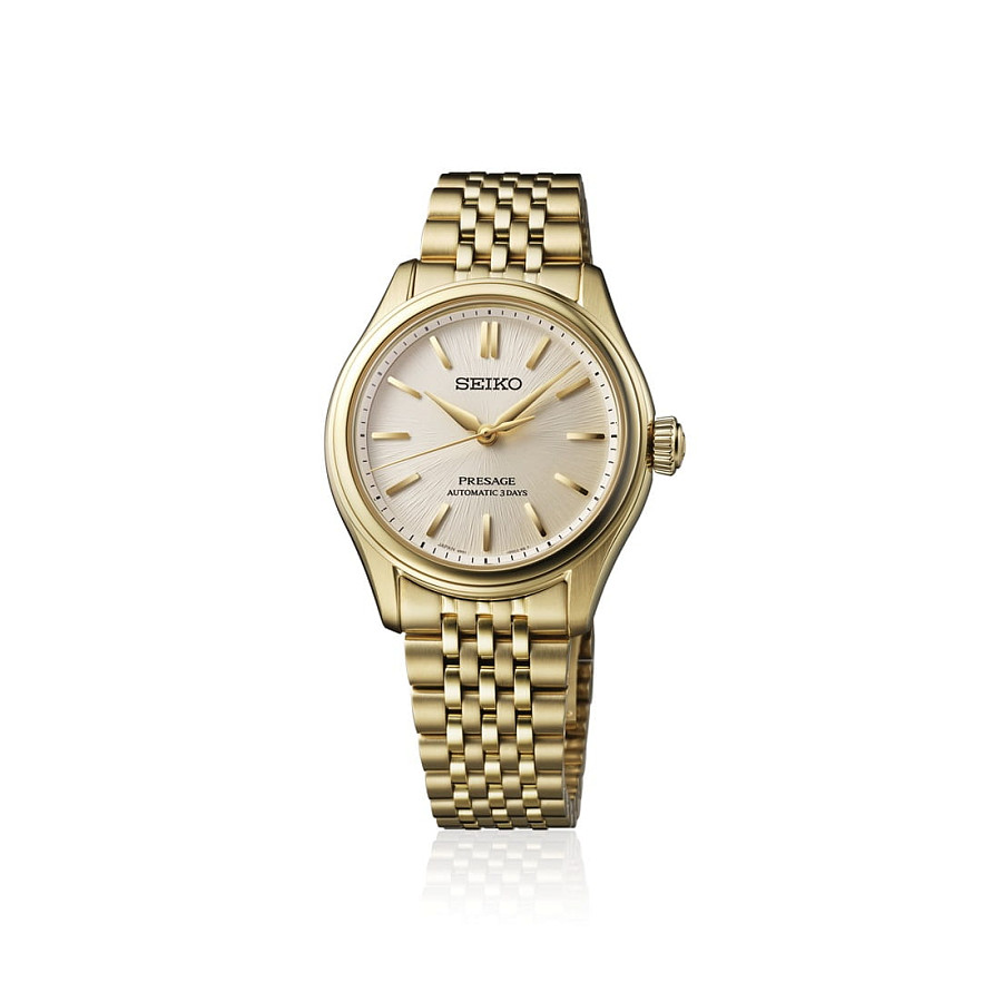 Часы Seiko Presage Classic Series SPB524 — нержавеющая сталь с pvd-покрытием, мужские