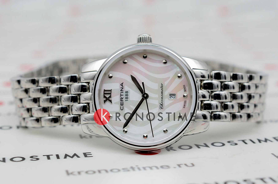 Часы Certina DS-8 Lady C033.051.11.118.00 — кварцевые, сталь металл