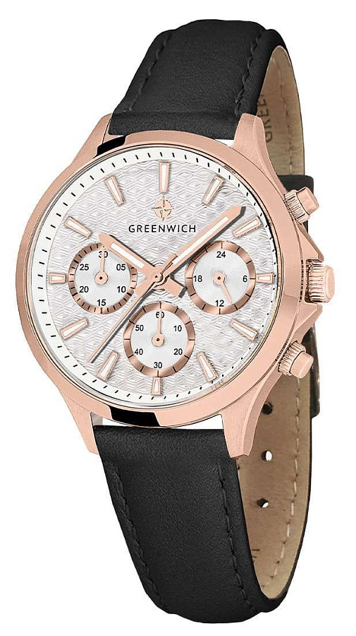 Часы Greenwich Mermaid GW 363.41.33 — кварцевые, металл сталь