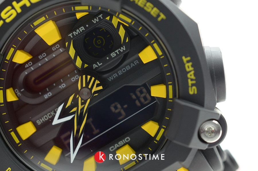 Часы Casio G-Shock GA-900A-1A9DR (GA-900A-1A9) — черный, пластик