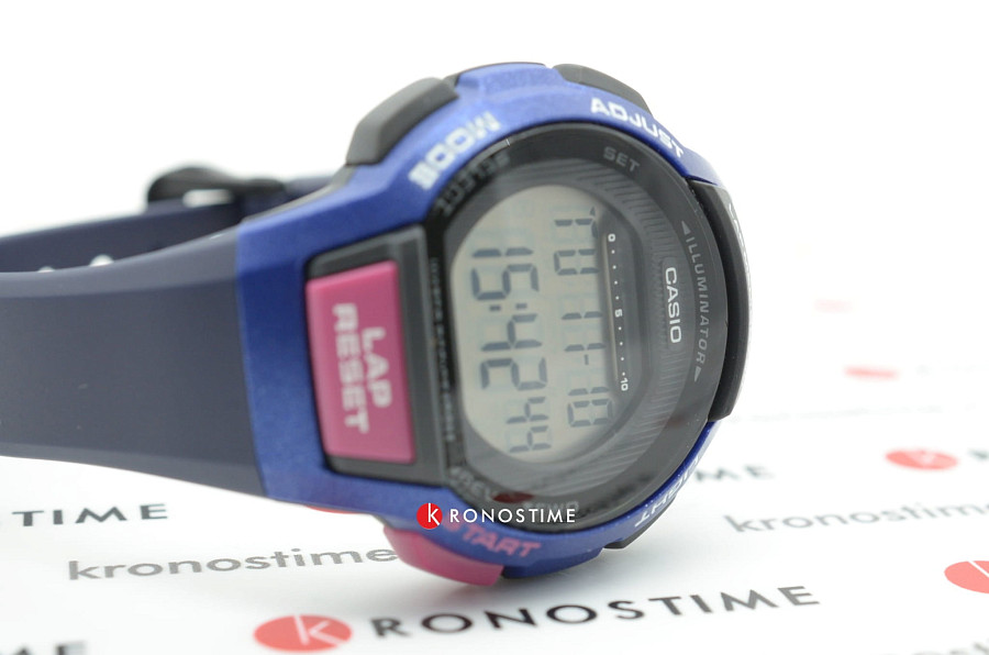 Часы Casio Collection LWS-1000H-2A — кварцевые, пластик