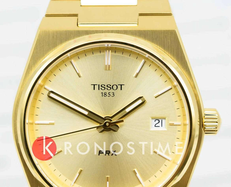 Часы Tissot PRX 35 mm T137.210.33.021.00 — сталь металл, Швейцария