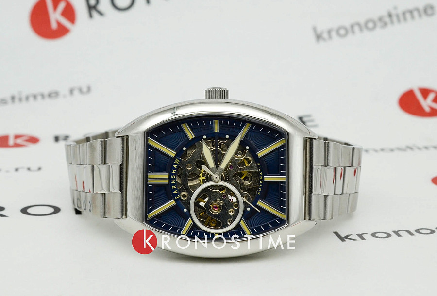 Часы Earnshaw Beauchamp ES-8310-22 — механические, металл сталь