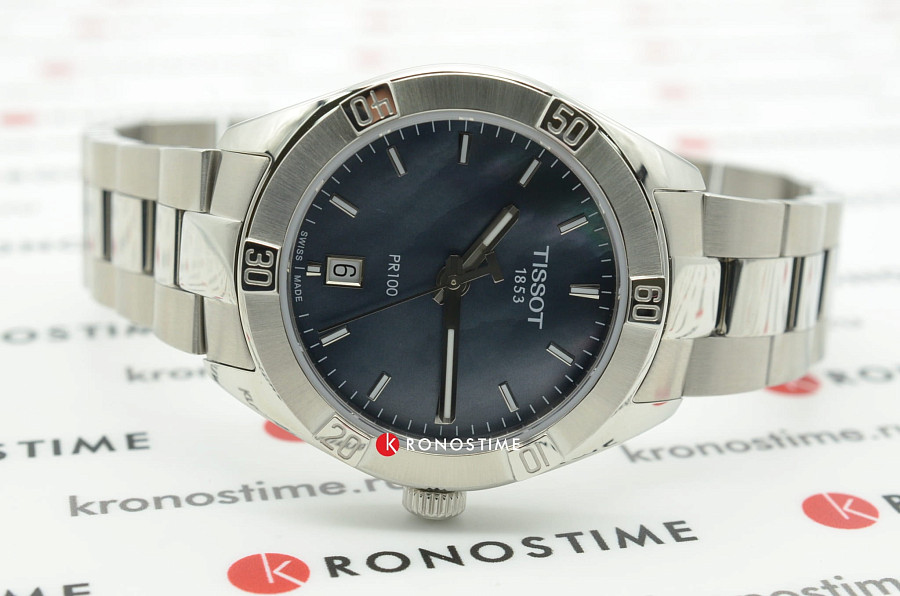 Часы Tissot PR 100 Sport Chic T101.910.11.121.00 — Швейцария, кварцевые