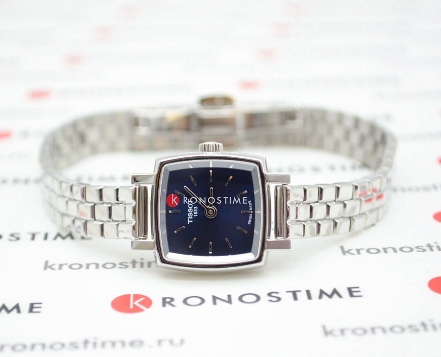 Часы Tissot Lovely Square T058.109.11.041.01 — женские, нержавеющая сталь