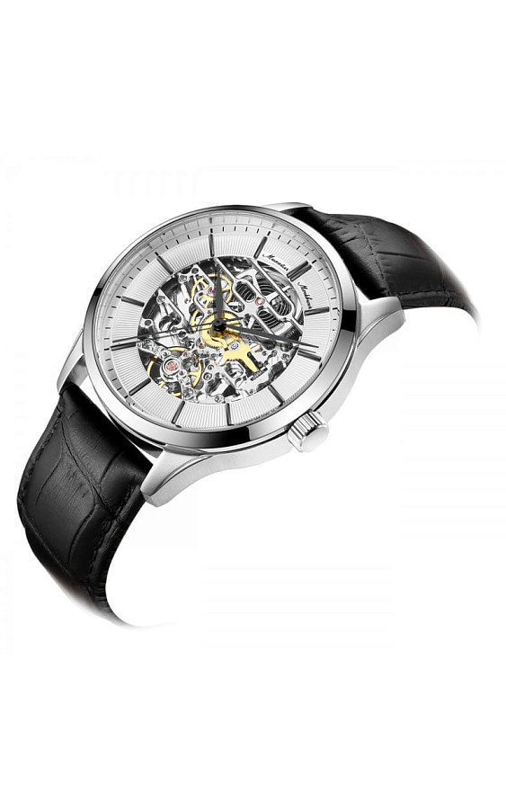 Часы Михаил Москвин Elegance 1507S1L3 — механические, сталь металл