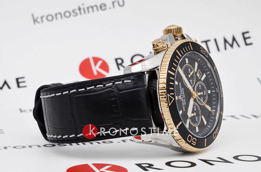 Часы Jacques Lemans Liverpool Diver 1-2206F — сталь металл, Австрия