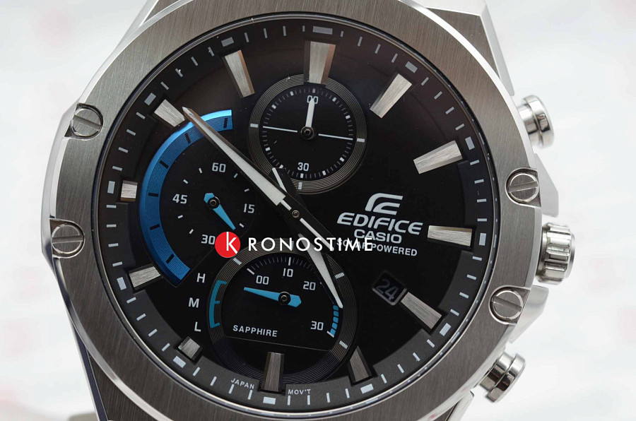 Часы Casio Edifice EFS-S560D-1A — кварцевые, металл сталь