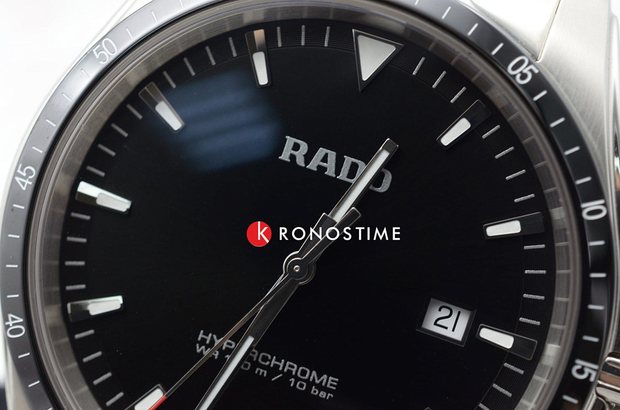 Часы Rado Hyperchrome R32502153 — черный, керамика сталь металл