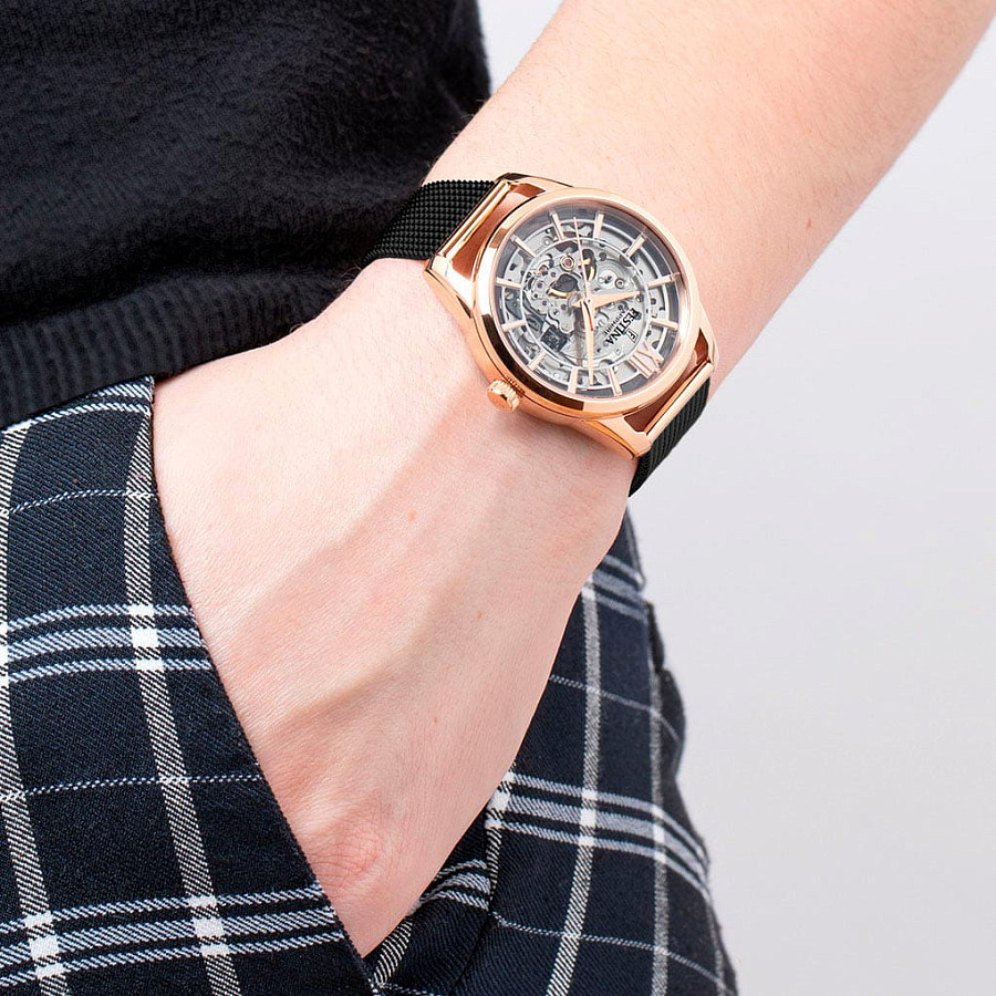 Часы Festina Automatic F20628/3 — механические, сталь металл