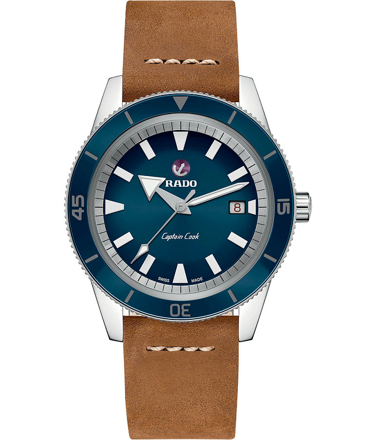 Часы Rado Captain Cook Automatic R32505205 — мужские, синий