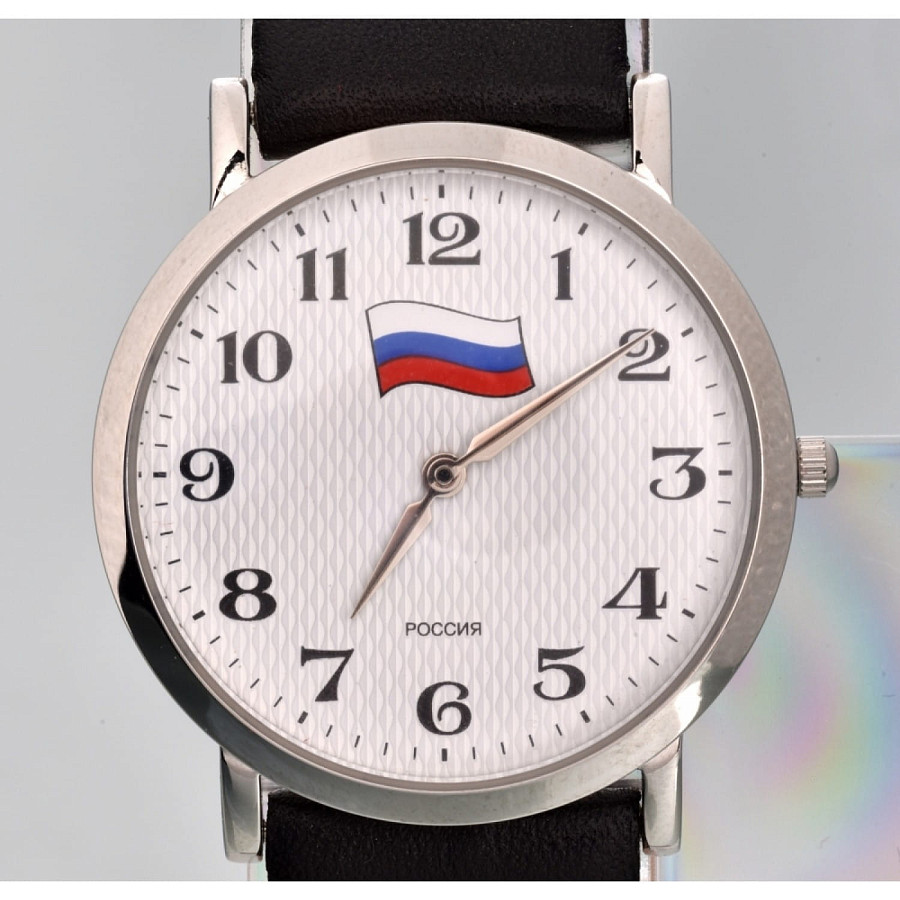 Часы Слава Патриот 1121269/300-2025 — кварцевые, латунь