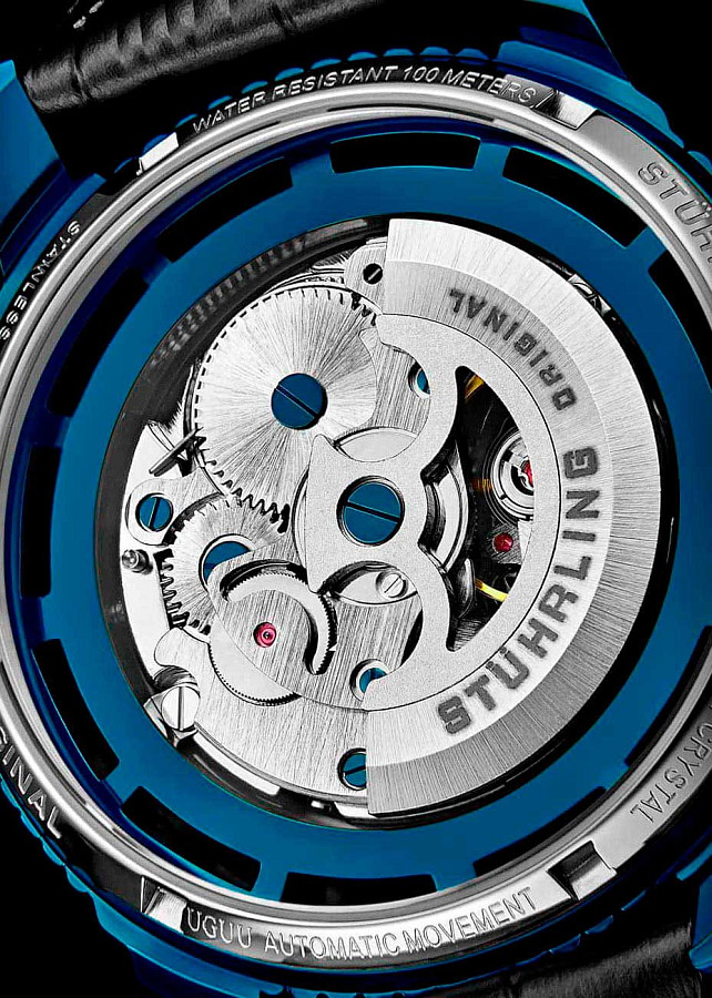 Часы Stuhrling Legacy 3933.2 — кожаный, мужские
