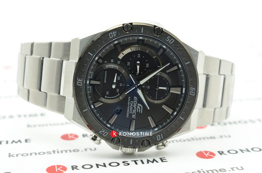 Часы Casio Edifice EFS-S560DB-1A — нержавеющая сталь, мужские