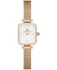 Шведские наручные часы Daniel Wellington Quadro Mini Lumine Bezel Gold DW00100730