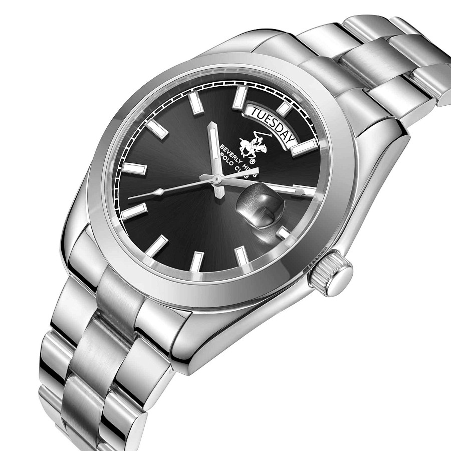 Часы Beverly Hills Polo Club BP3790X.350 — кварцевые, металл сталь