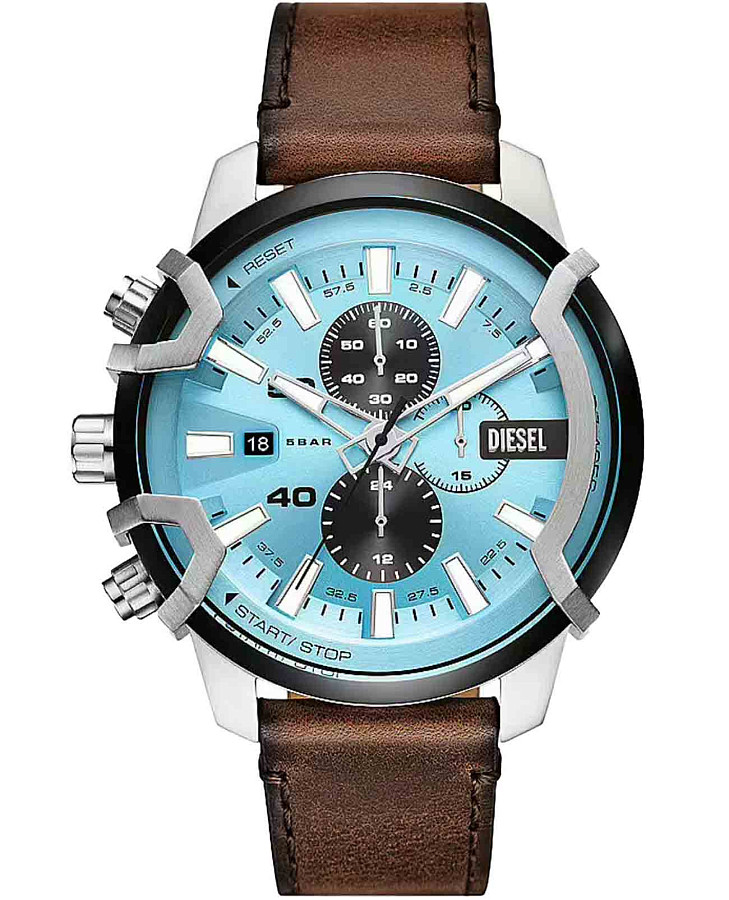 Часы Diesel Griffed DZ4656 — мужские, голубой