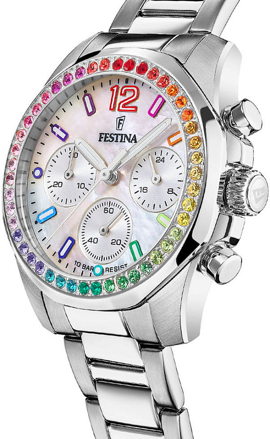 Часы Festina Boyfriend F20606/2 — сталь металл, Испания