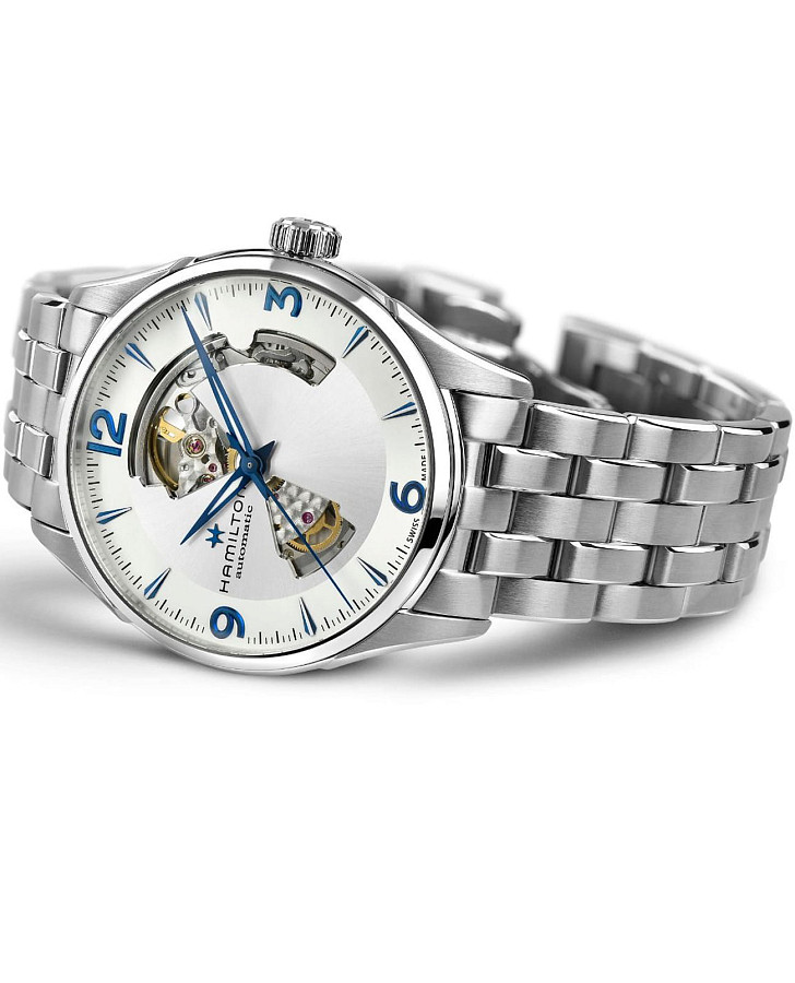 Часы Hamilton Jazzmaster Open Heart Auto H32705152 — сталь металл, Швейцария