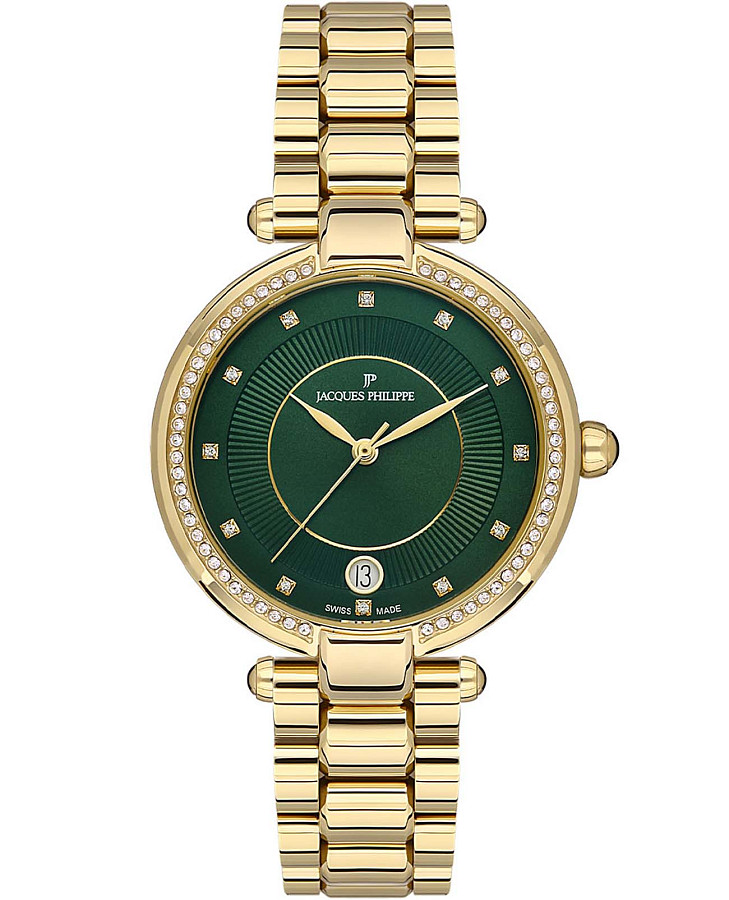 Часы Jacques Philippe Mistress JPQLS0823X4 — женские, зеленый