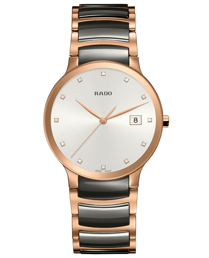 Часы Rado Centrix Diamonds R30554762 — мужские, серебристый