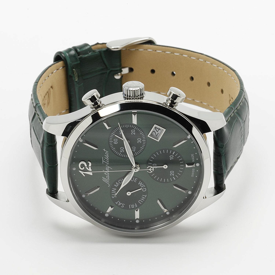 Часы Mathey-Tissot Urban H411CHALV — кварцевые, сталь металл