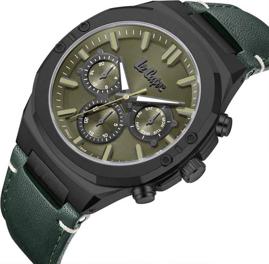 Часы Lee Cooper LC07992.077 — кварцевые, металл сталь