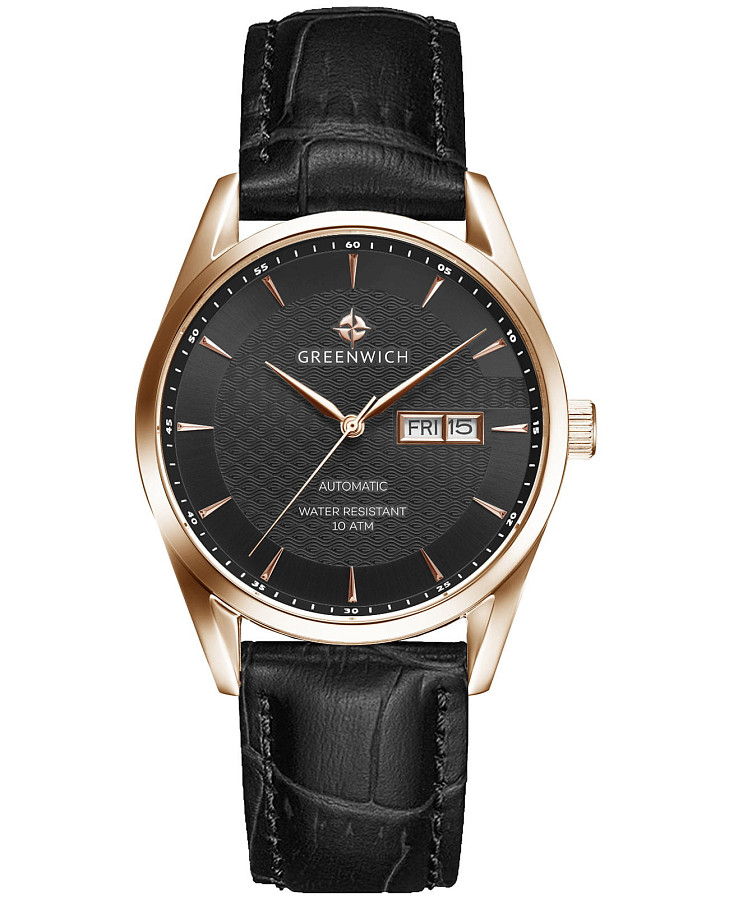 Часы Greenwich Good Luck Classic GW 074.41.31 — мужские, черный