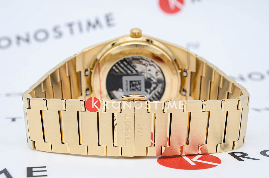 Часы Tissot PRX Powermatic 80 Damian Lillard Special Edition T137.407.33.051.00 — нержавеющая сталь с pvd-покрытием, мужские