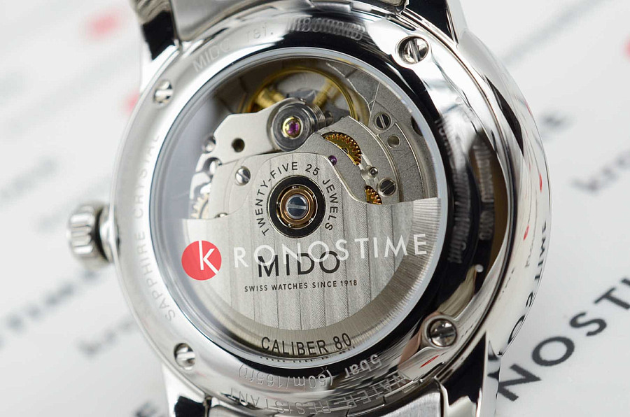 Часы Mido Baroncelli Gent M8600.4.15.1 — мужские, нержавеющая сталь