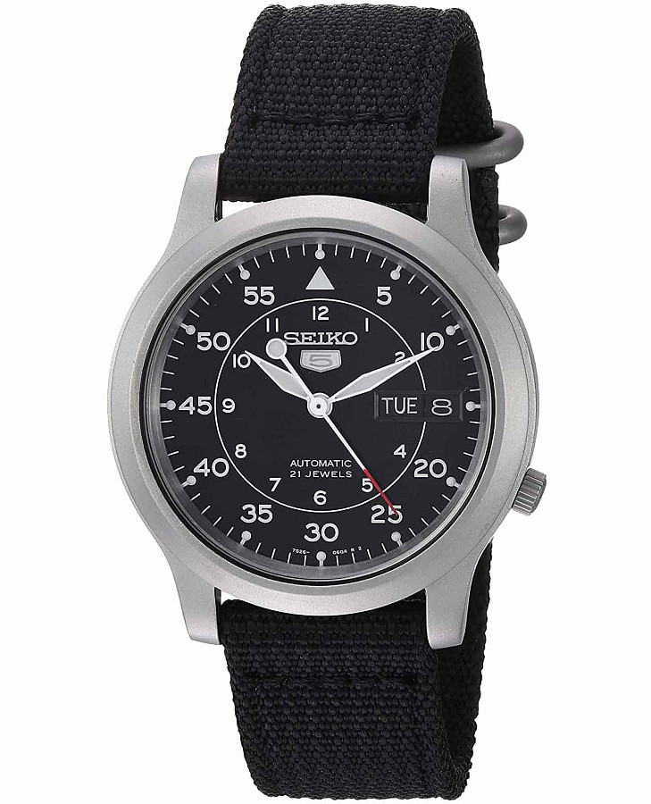 Часы Seiko 5 SNK809K2 — мужские, черный