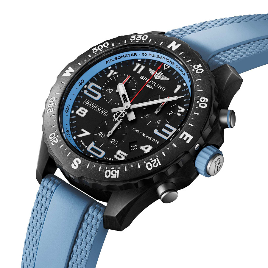 Часы Breitling Endurance Pro 38 X83310281B1S1 — кварцевые, пластик
