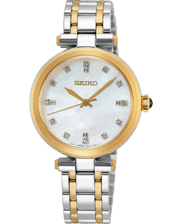 Часы Seiko Conceptual Series Dress SRZ532P1 — женские, перламутровый