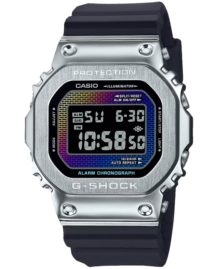 Часы Casio G-Shock GM-5600RW-1 — мужские, черный