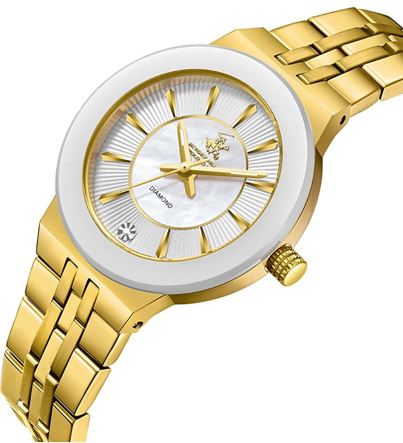 Часы Beverly Hills Polo Club BP3689X.120 — кварцевые, сталь металл