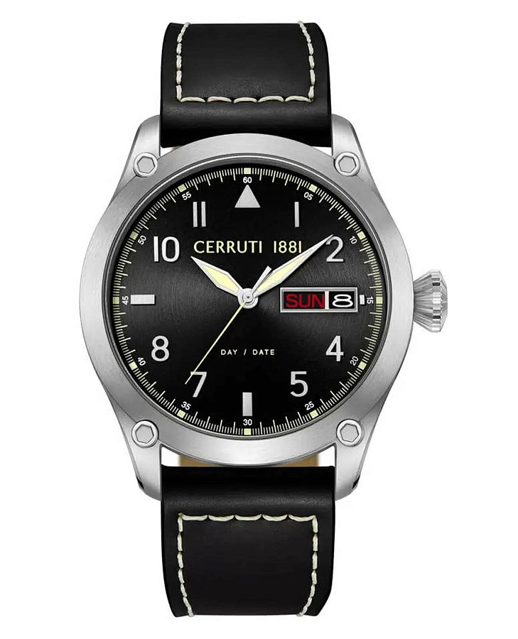 Часы Cerruti 1881 Borgatello CIWGB0023101 — мужские, черный