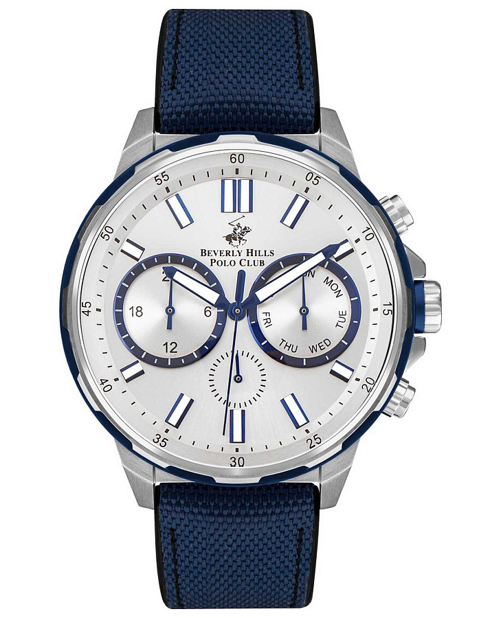 Часы Beverly Hills Polo Club BP3402X.332 — мужские, белый