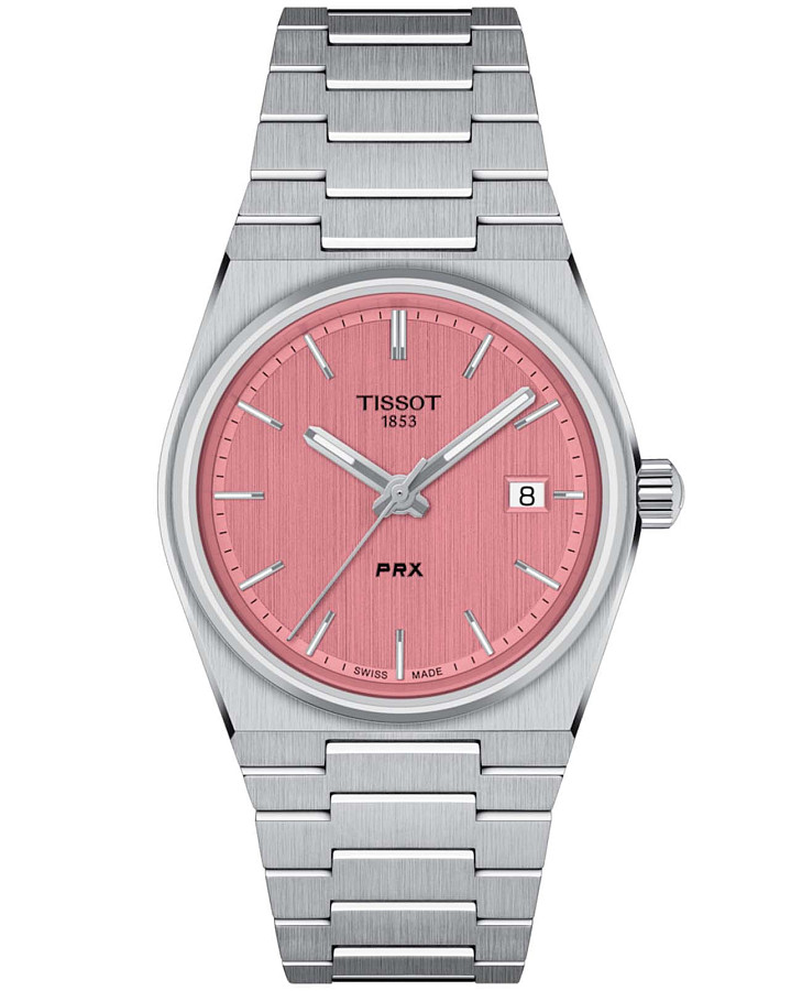 Часы Tissot PRX 35 mm T137.210.11.331.00 — женские, розовый