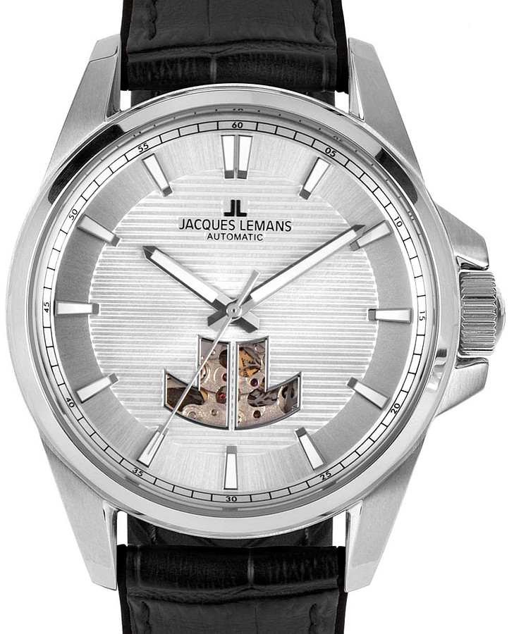 Часы Jacques Lemans Sport 1-2209B — механические, металл сталь