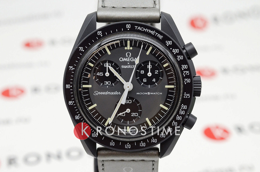 Часы Swatch x Omega Bioceramic Moonswatch Mission to Mercury SO33A100 — артикул SO33A100