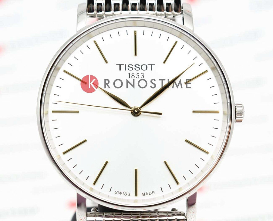 Часы Tissot Everytime Gent T143.410.11.011.01 — сталь металл, Швейцария