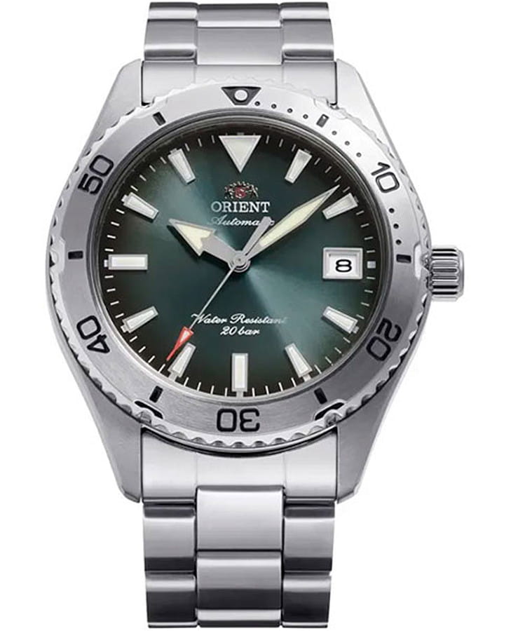 Часы Orient Diving Sport Automatic RA-AC0Q13E — мужские, бирюзовый