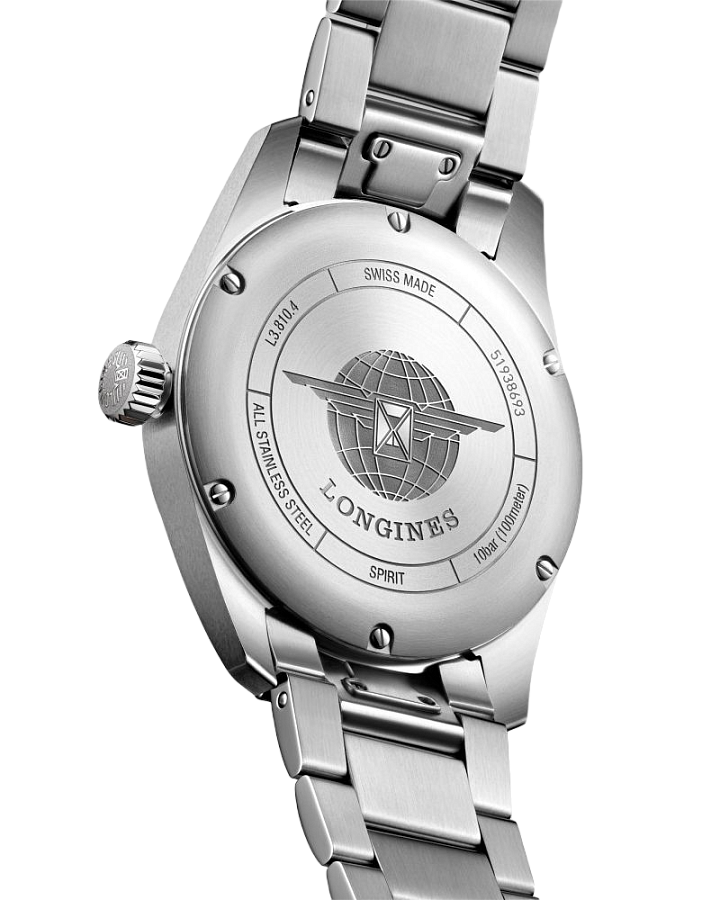 Часы Longines Spirit L3.810.4.03.6 — механические, металл сталь