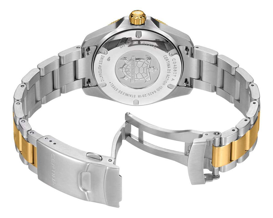 Часы Certina DS Action Diver C048.807.22.041.00 — мужские, двухцветный