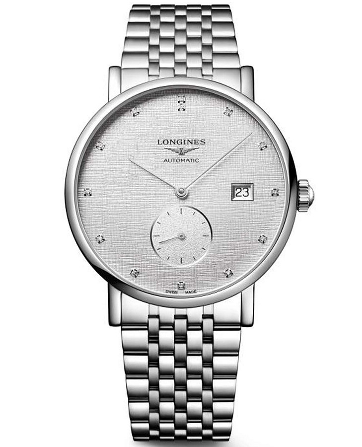 Часы Longines Elegant Collection L4.812.4.77.6 — женские, серебристый