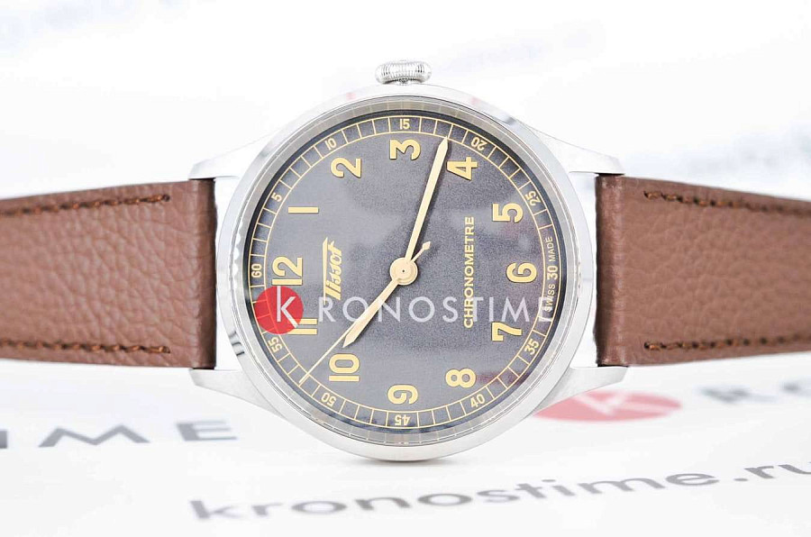 Часы Tissot Heritage 1938 T142.464.16.062.00 — механические, сталь металл