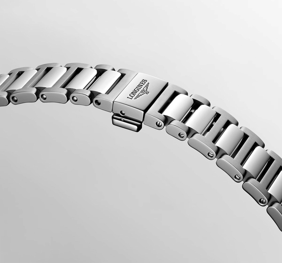 Часы Longines Conquest L3.430.4.92.6 — серебристый, сталь металл