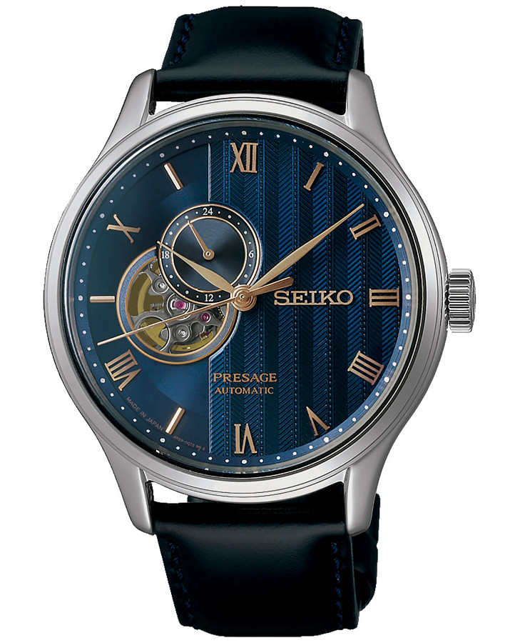Часы Seiko Presage SSA421J1 — мужские, синий